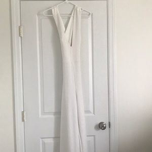 White jumpsuit